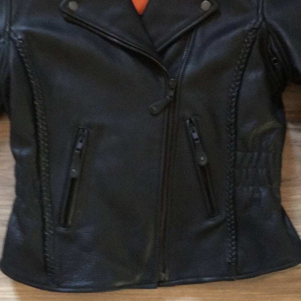 First Manufacturing Company Leather Rider Jacket - Picture 4 of 8